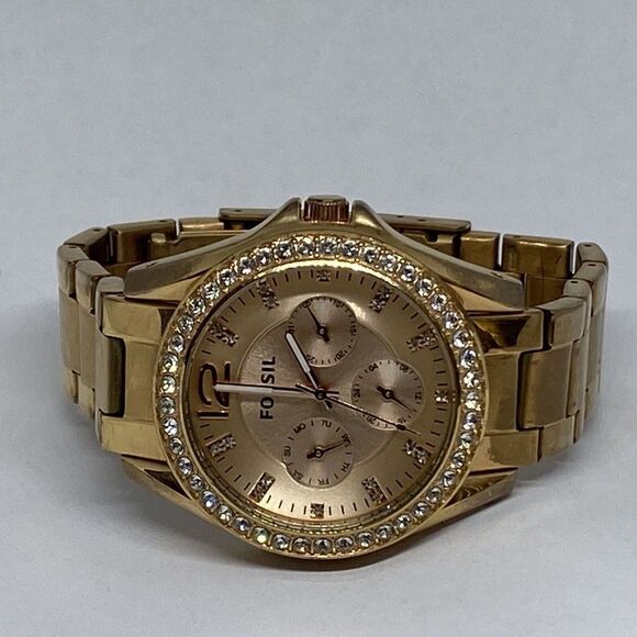 Fossil ES2811 Women's Rose Gold Stainless Steel Analog Dial Quartz Watch HK1066 - Picture 7 of 12